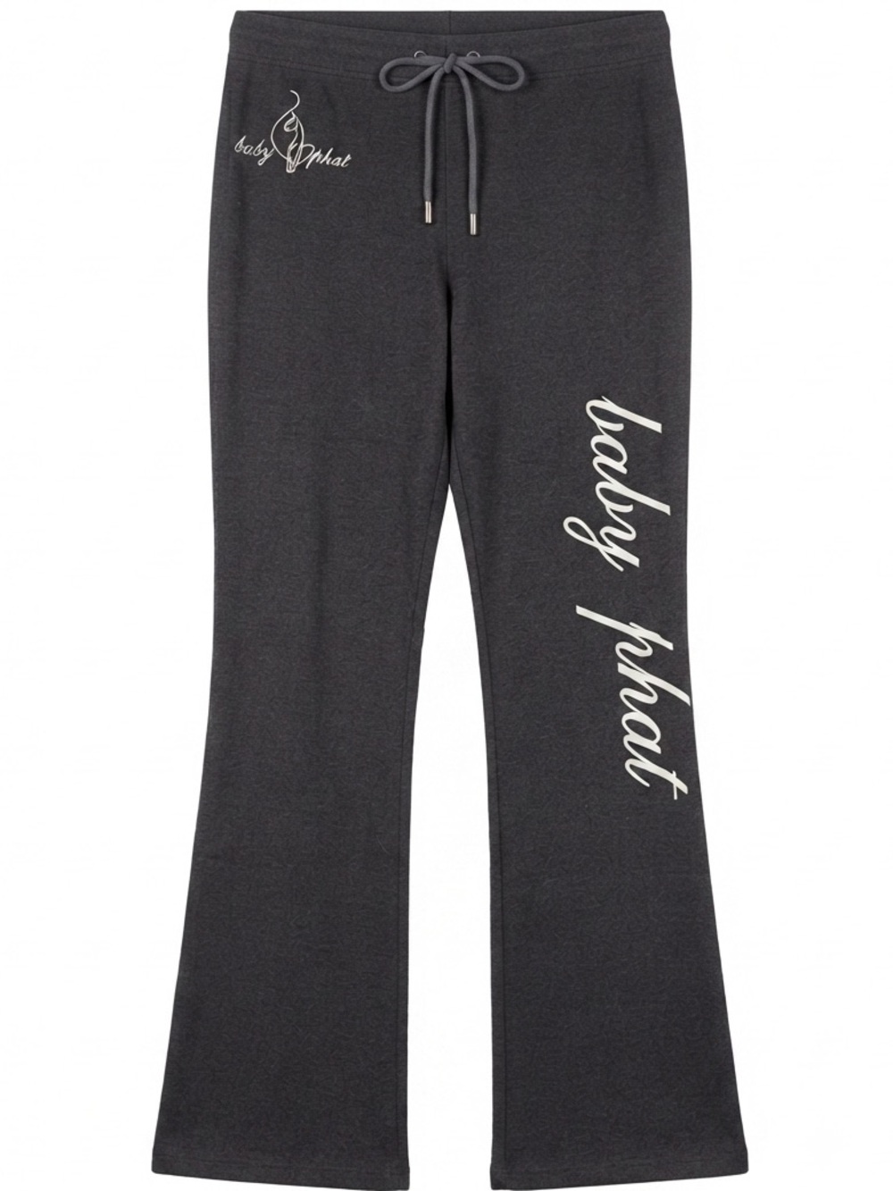 Baby Phat Charcoal Flare Sweatpants